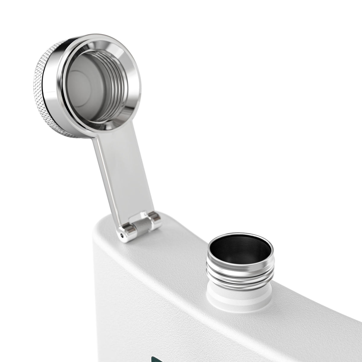 Whiskey Leaks Flask – 6oz Stainless Steel Hip Flask