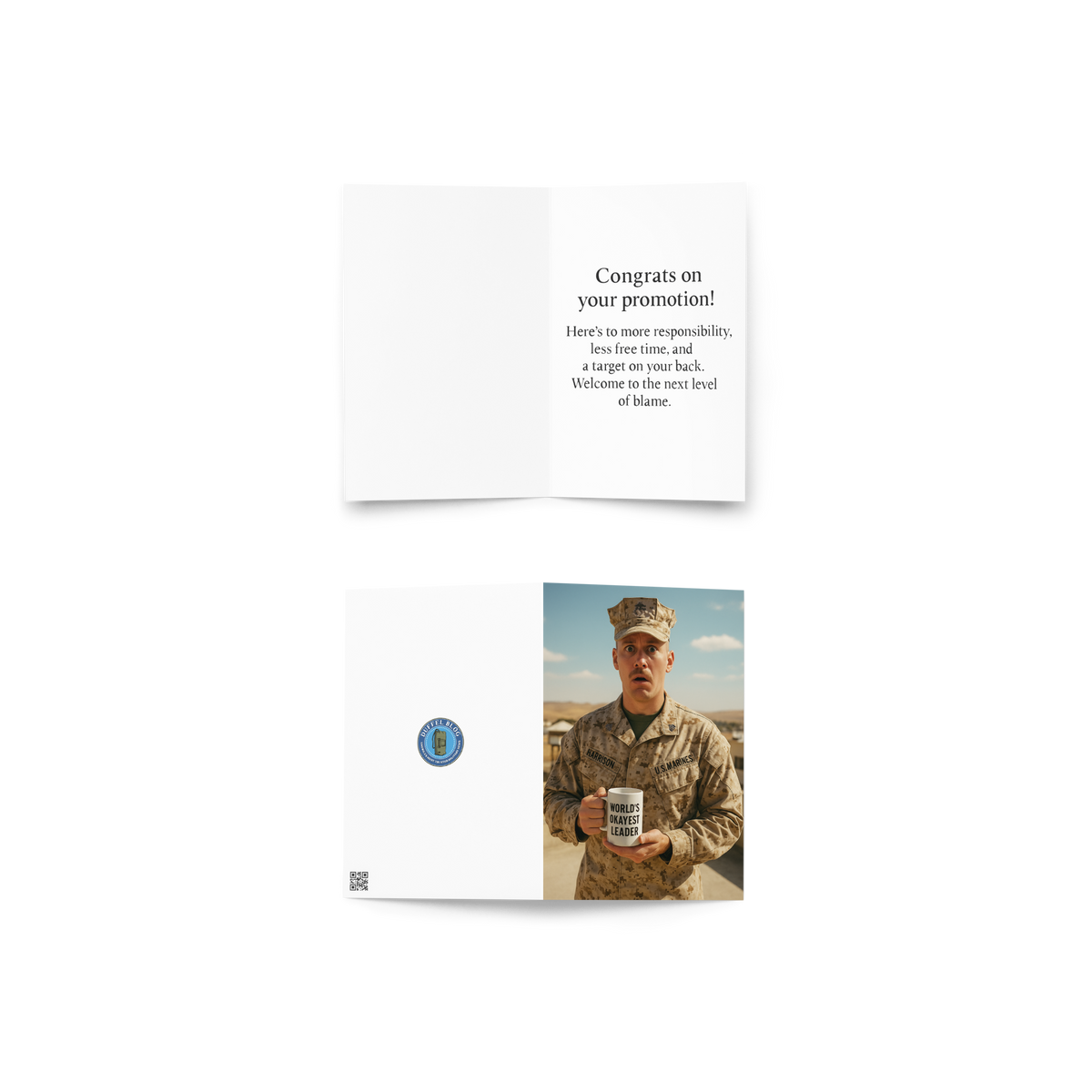 Congrats On Promotion Card